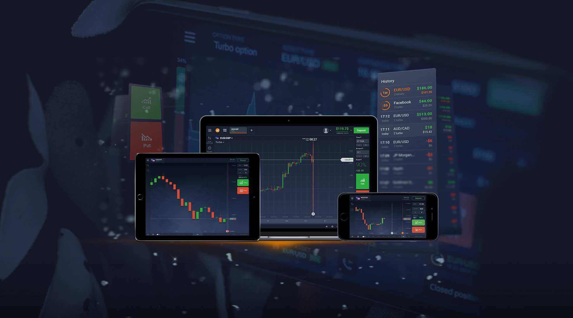 IQ trading platform